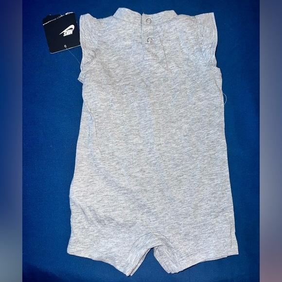 Grey Nike Baby Onesie - Picture 2 of 3